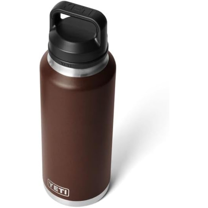 Термос-пляшка YETI Rambler 1.4 л з кришкою Chug, коричнева