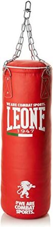 Боксерський мішок LEONE 1947 AT840, 20 кг, чорний/червоний, для дорослих, універсальний