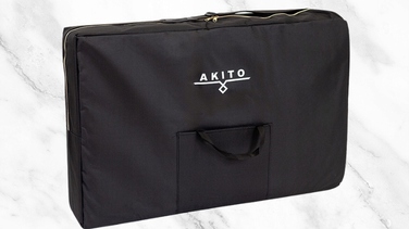 Складаний масажний стіл Akito, алюміній, синій