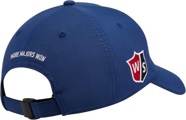 Чоловіча кепка для гольфу Wilson PRO TOUR, поліестер, універсальний розмір (синій/білий)