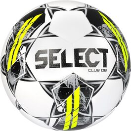 Футбольний м'яч Select Club DB, розмір 4, біло-чорний