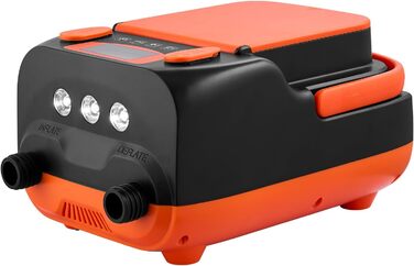 Електрична SUP-насос VEVOR з USB, 20PSI, для надувних SUP-дошок, наметів, з LED-підсвічуванням та автоматичним вимкненням