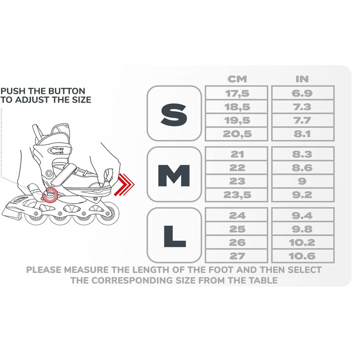 Дитячі ролики Meteor 4in1 з великими колесами, регульовані, карбонові, для дітей