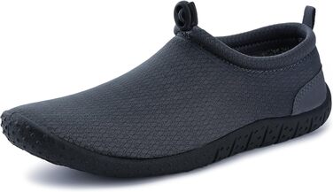 Водні черевики Whitin для жінок та чоловіків: швидко сохнуть, товста підошва, сірий (40 EU)