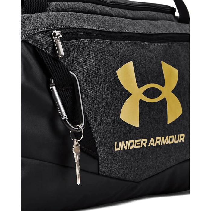 Універсальна спортивна сумка-рюкзак Under Armour UA Undeniable 5.0, чорний меланж, середній розмір