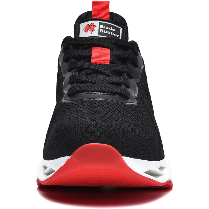 Кросівки для бігу та вулиці Frysen: дихаючі, для чоловіків та жінок, розміри 38-46 EU, білі (38 EU, чорний/червоний)