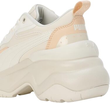 Жіночі кросівки PUMA CiliaTurnschuh, 38 EU, Alpine Snow Frosted Ivory Cashew