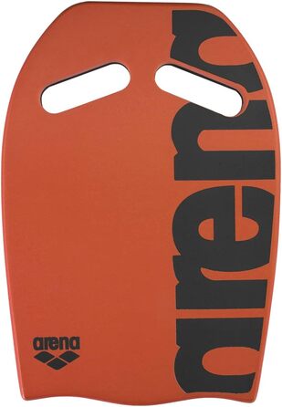 Дошка для плавання arena Kickboard, 39x30 см, EVA, помаранчева, тренувальна, з отворами для рук, без ПВХ