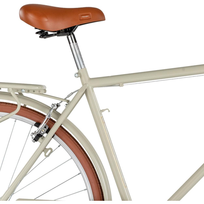 Чоловічий велосипед Alpina Bike Sporting 1V 28'' 580 мм, рама 540 мм, сіро-коричневий, сінглспід