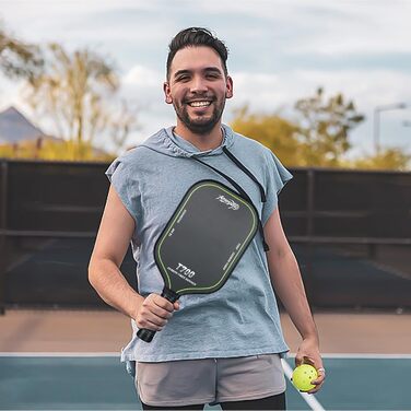 Ракетка для піклболу з вуглецевого волокна T700 Carbon, 16 мм, структурована поверхня - для професіоналів та досвідчених гравців