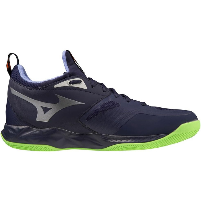 Волейбольне взуття Mizuno Unisex Wellenmaße (39 EU, Eveblue Techgreen Iolite)