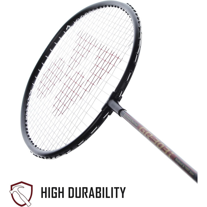 Бадмінтонна ракетка Yonex GR 303 алюмінієва з чохлом, темно-синя