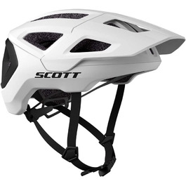 Велошолом Scott TAGO Plus MIPS для MTB, біло-чорний, розмір L (59-61 см), 2024