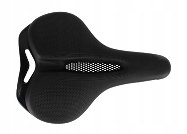Гелеве велосипедне сідло H-ROCKS MONOLITH — комфортне, чорне, для MTB