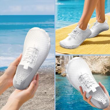 Водні черевики Mabove для жінок та чоловіків: купальні, пляжні, для плавання, серфінгу. Зелені, розмір 40 EU.