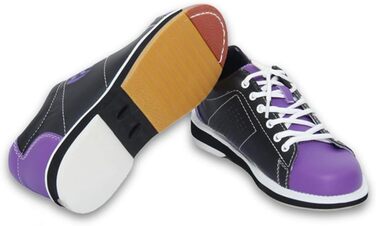 Жіночі боулінгові туфлі VEACAM, легкі, сучасні, з ковзними підошвами, для боулінгу, спорту, тренажерного залу, для боулерів, фіолетовий, 39 EU