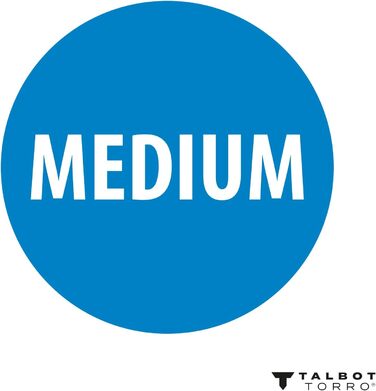 Набір тенісних м'ячів для бадмінтону Talbot Torro Tech 350, 6 шт., кошик: білий, швидкість: середній