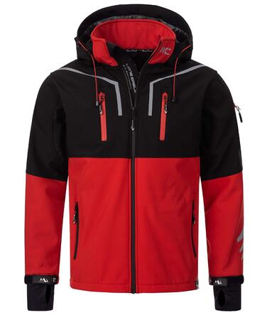 Чоловіча куртка-софтшелл Rock Creek Outdoor H-222 L, чорна