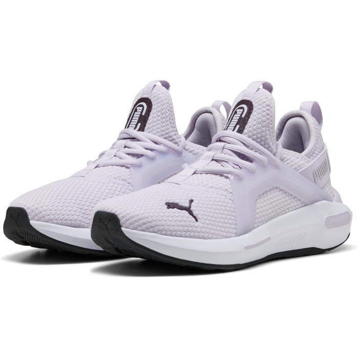 Жіночі кросівки PUMA Softride Enzo 5 для бігу, 42.5 EU, Lilac Frost/Midnight Plum/Puma Black