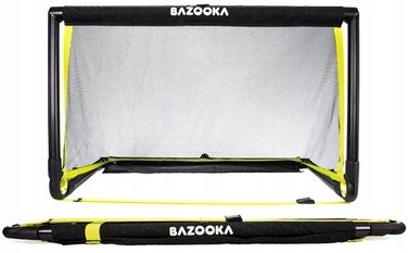 Складані переносні футбольні ворота BazookaGoal 120x75 см, чорні
