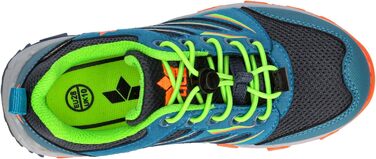 Дитячі трекінгові черевики Lico Bendigo для хлопчиків та дівчаток, сірі, рожеві, блакитні (26 EU, Petrol Lemon Orange)