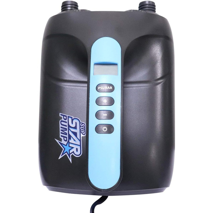 Електрична SUP-насос SkinStar з 5 адаптерами для SUP-дошки, човна, матрацу | 12V DC, 20 PSI