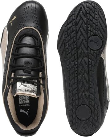 Жіночі кросівки Puma Catch Soleil Metallic (37 EU, чорний/золотий)