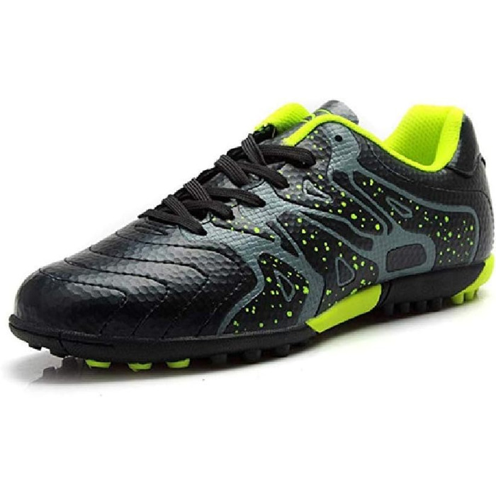 Дитячі футбольні бутси Msport для хлопчиків, чорні, розмір 39 EU, модель Mod1, спортивне взуття, антиковзаючі, дихаючі