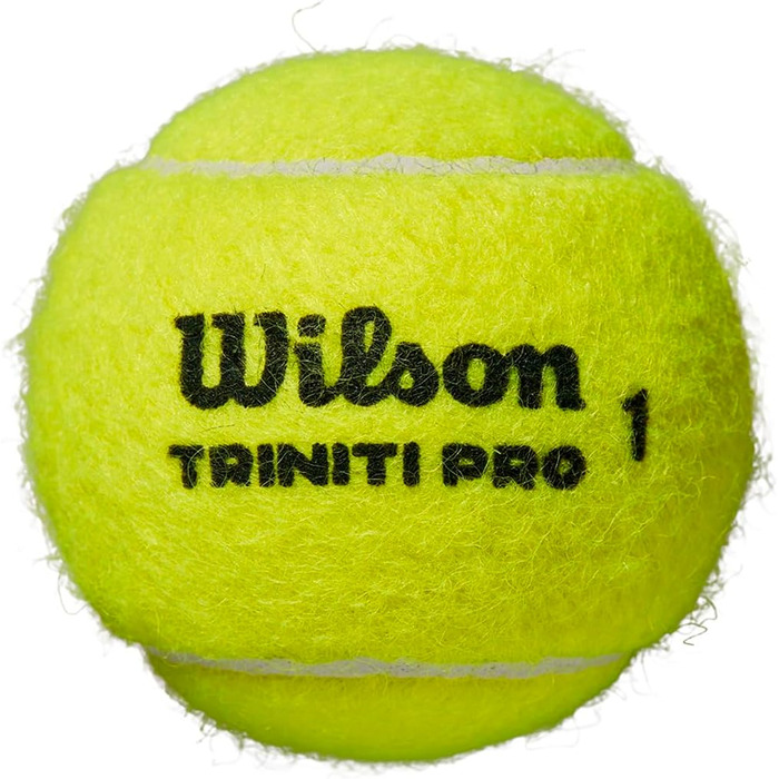 Тенісні м'ячі Wilson Triniti Pro, жовті, 4 шт.