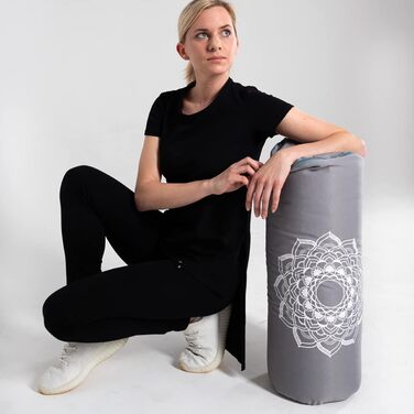 Валик для йоги та медитації Rama Yoga Mandala, болстер