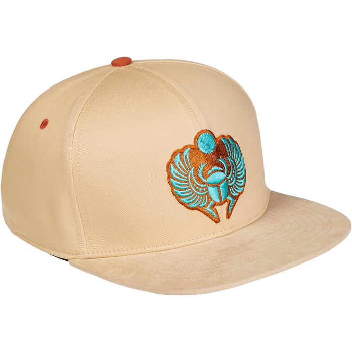 Кепка-снэпбек Cadency унісекс з прямим козирком, регульований розмір, бежевий