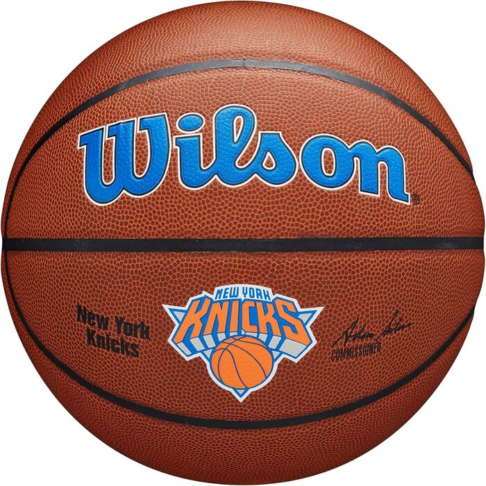 Баскетбольний м'яч Wilson NBA Team Alliance New York Knicks, розмір 7 (29.5''), офіційний
