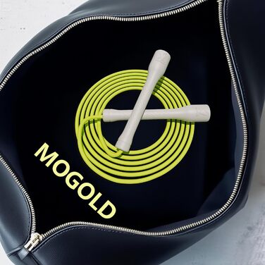 Стрибкове канат Springseil: 300 см, ПВХ-канат з бавовняним ядром, ергономічні ручки, регульована довжина, чорний