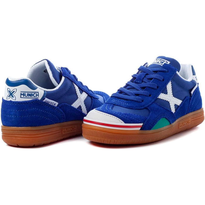 Мультяшні дитячі кросівки Munich G-3 Profit білі 36 EU, блакитні