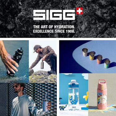 Термос пляшка SIGG Shield One Morning Blue 0,75 л для газованих напоїв, ізольована, герметична, з нержавіючої сталі, придатна для миття в посудомийній машині, BPA-free, 90% перероблений метал, сіро-синя