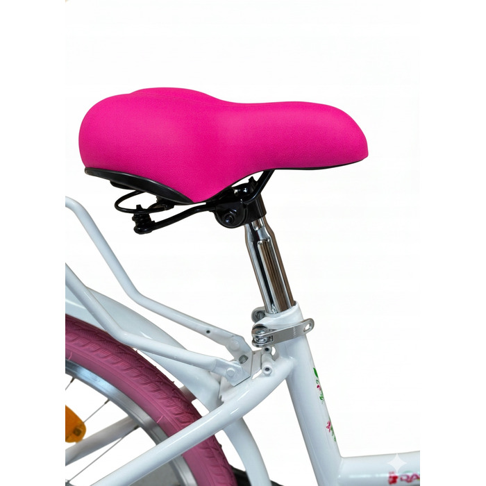 Дитячий велосипед Dallas Bike, рама 13 дюймів, білий