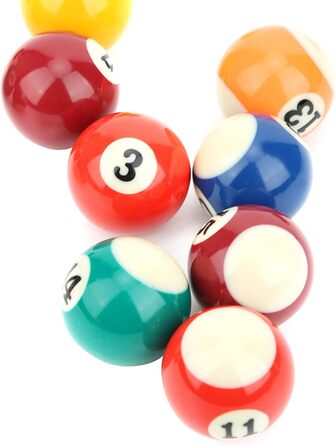 Набір куль для більярду, міні-більярдний набір, 16 куль з кулькового пластику, 38 мм, екологічний, для дітей, ігри вдома