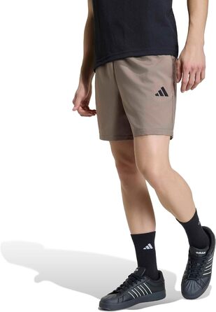 Чоловічі спортивні шорти adidas Essentials Logo Chelsea (3XL Plus Long, Khaki Six/Black)