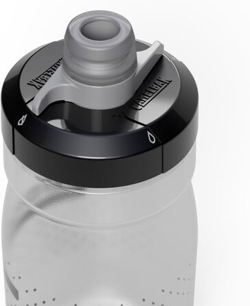 Фляга для води Camelbak Podium 24oz (450 мл) – чорна, самозакривний ковпачок, не протікає, BPA/BPS/BPF-free, легко миється