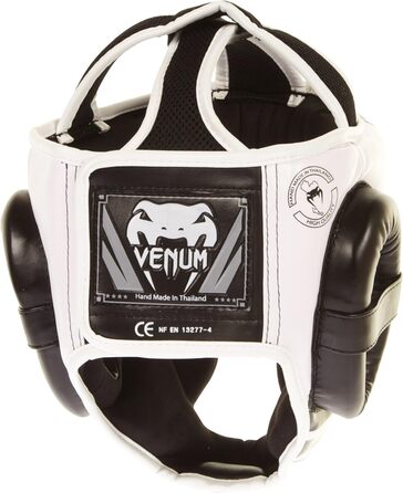 Захисний шолом Venum Challenger Black/Ice для боксу та MMA