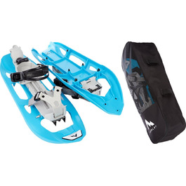 Жіночі снігоступи McKINLEY Snowcross W 3.0 з чохлом, антрацит/бірюза