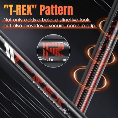 PODAYUDE Біліардний кий 'Маленький монстр' з карбону, 3 частини - кий для брейка та джампа, 12.9 мм наконечник, сумка з PU шкіри