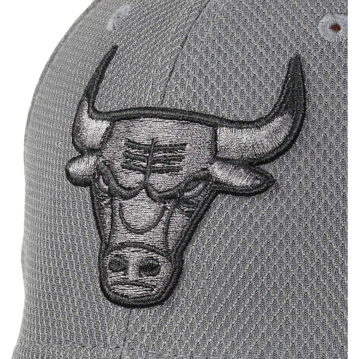 Кепка New Era Chicago Bulls 39thirty Stretch NBA - Сіра (L-XL)