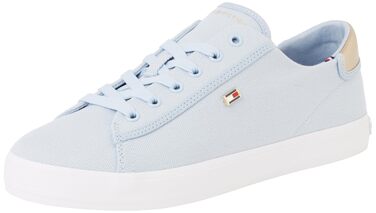 Кросівки жіночі Tommy Hilfiger Vulcanized Canvas, блакитні Breezy Blue, 39 EU