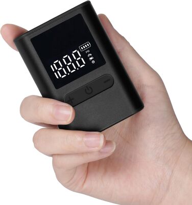 Електрична міні велосипедна помпа Flintronic 100PSI з LCD-манометром, акумулятор 500mAh, USB Type-C зарядка