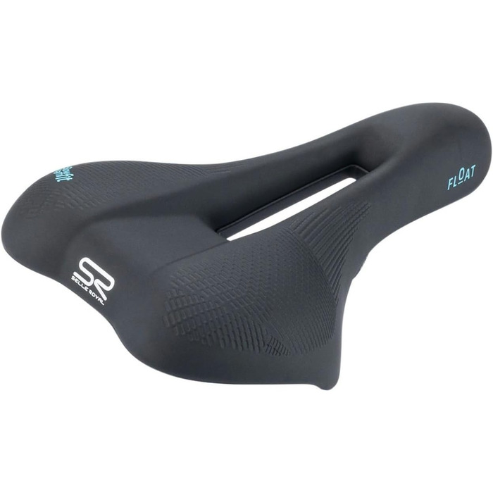 Велосипедне сідло Selle Royal Float, універсальне, 267x161 мм, чорне