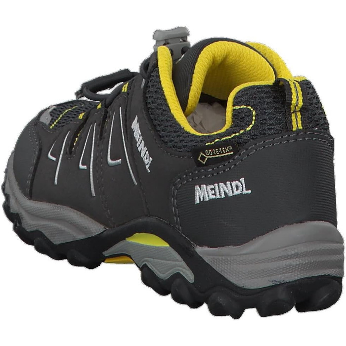 Дитячі трекінгові черевики Meindl Alon Junior GTX (32 EU, графітовий жовтий)