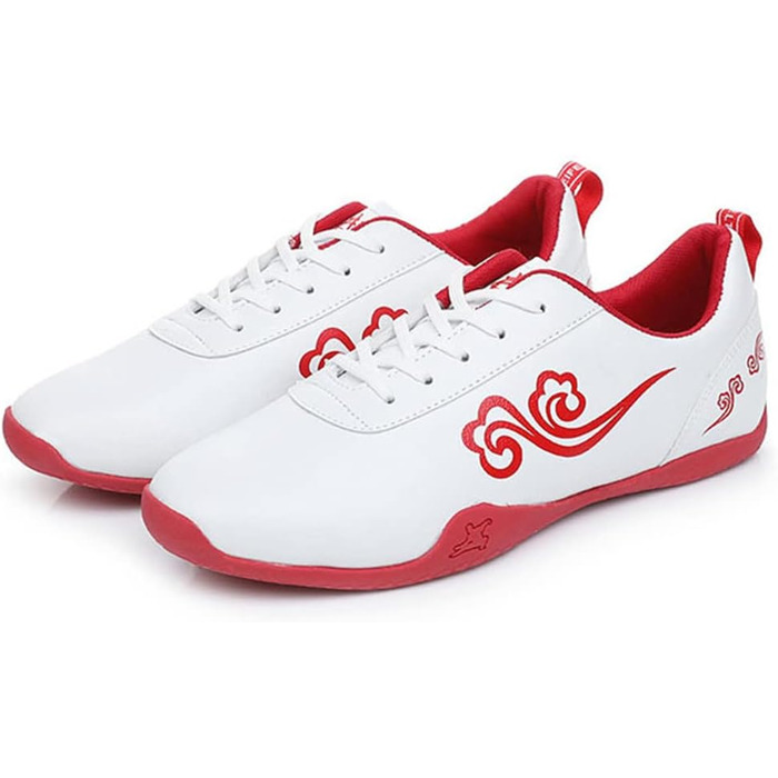 Жіночі боксерські танки, жіночі танківські черевики Taekwondo з антиковзким покриттям, Кунг-Фу, Тай-Чи, легкі спортивні черевики для залу (41 EU, Білий)