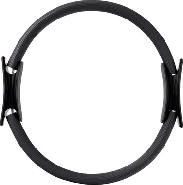Пілатес кільце Fizyo 38 см, легке, з подвійною ручкою, преміум Magic Circle для йоги та фітнесу, сірий