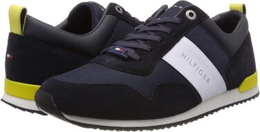 Кросівки Tommy Hilfiger чоловічі Iconic Material Mix Runner, 42 EU, синій/midnight